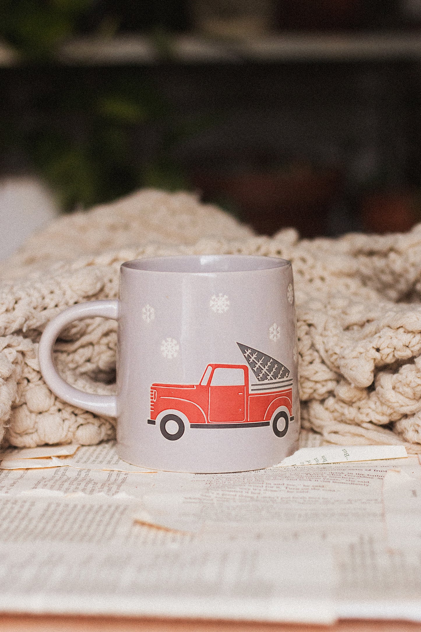 Holiday Tree + Truck Mug