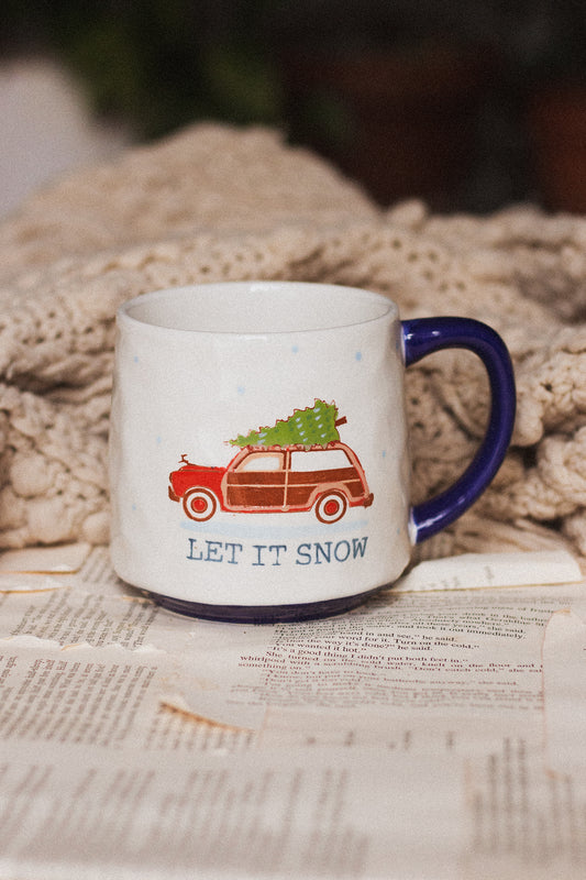 Let It Snow Holiday Mug