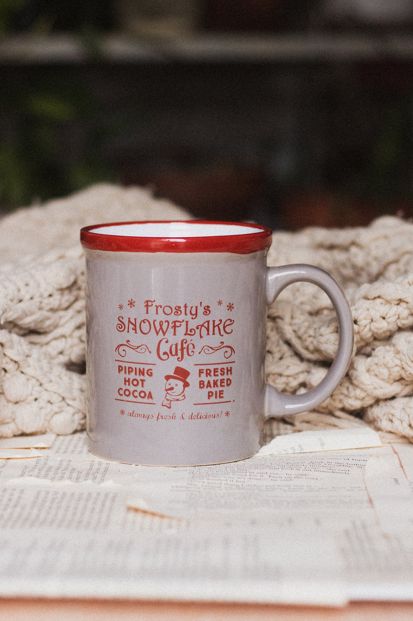 Frosty's Snowflake Cafe Mug