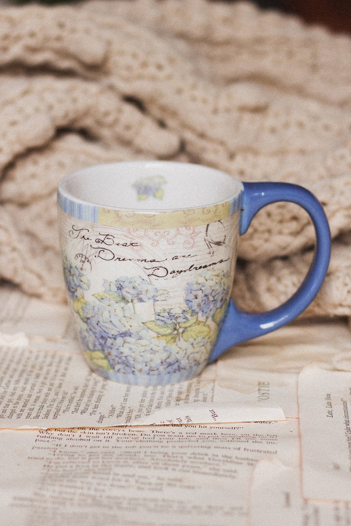 Blue Hydrangeas Mug