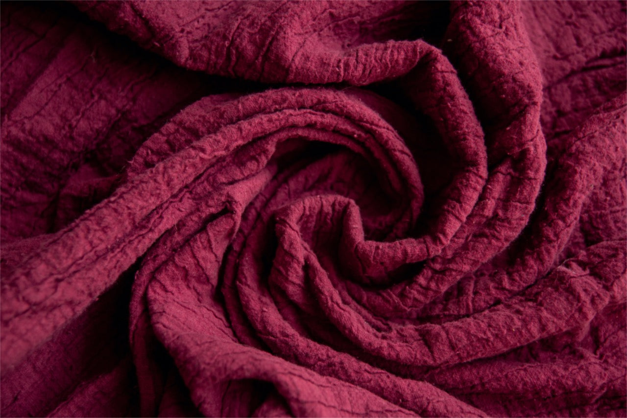 Double Gauze - Maroon