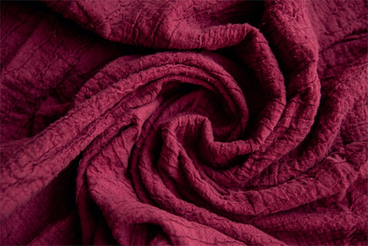 Double Gauze - Maroon