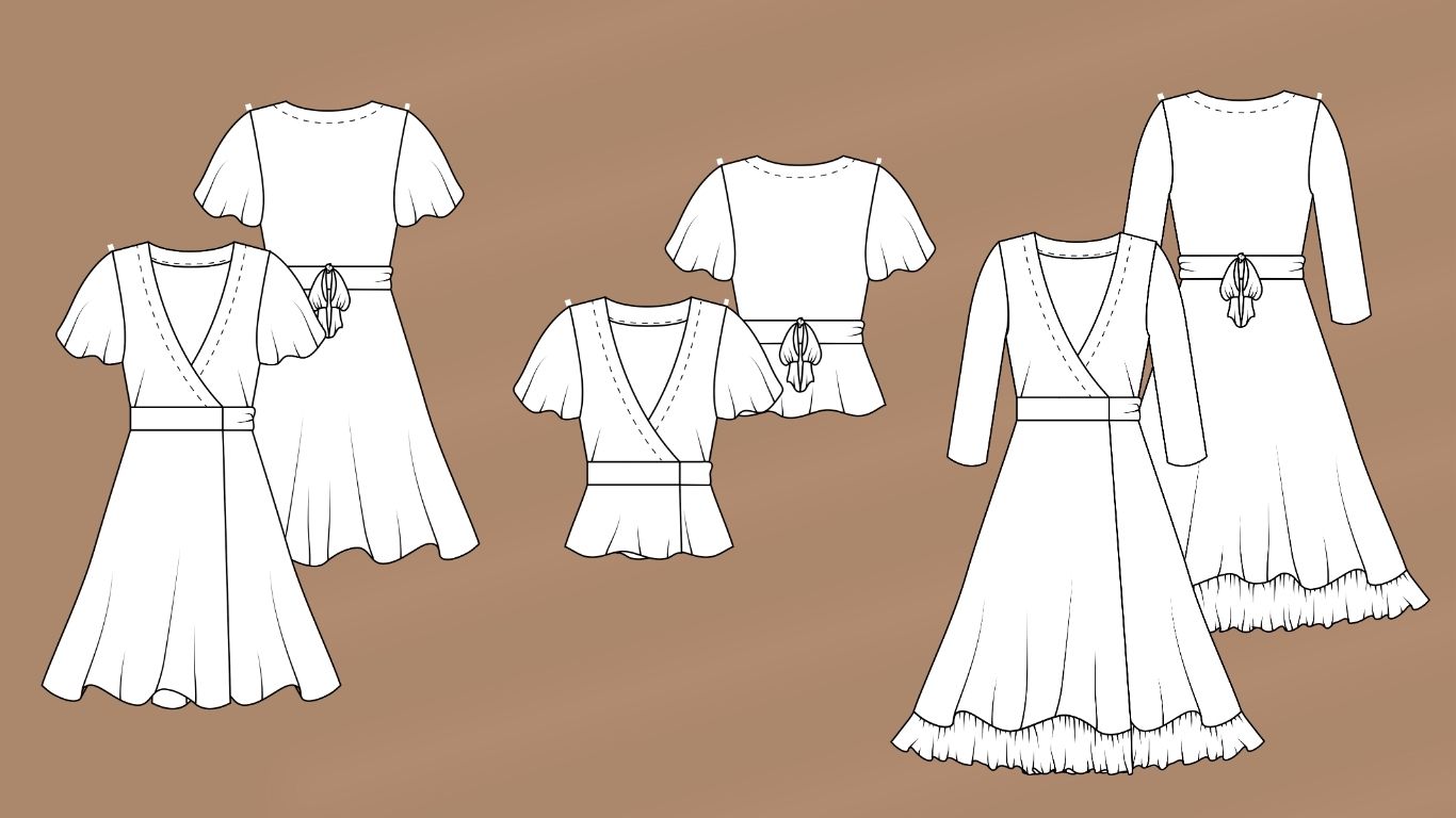 Mathilde Wrap Dress