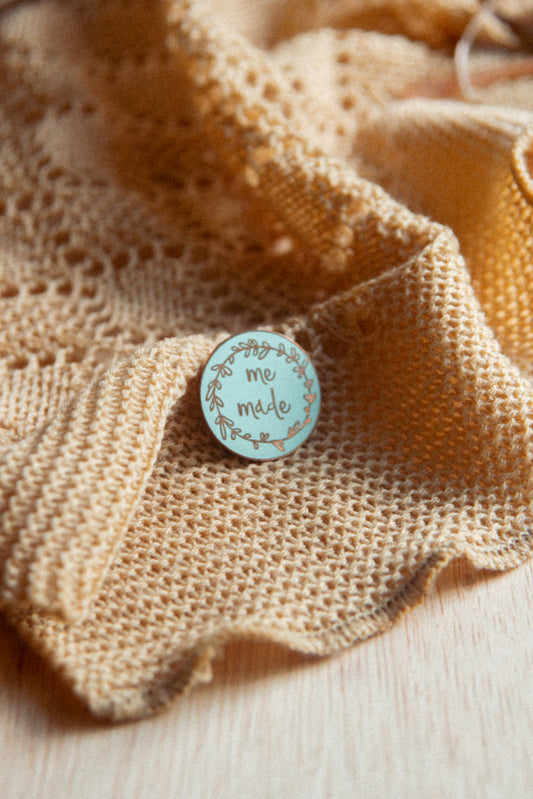 Me Made Enamel Pin