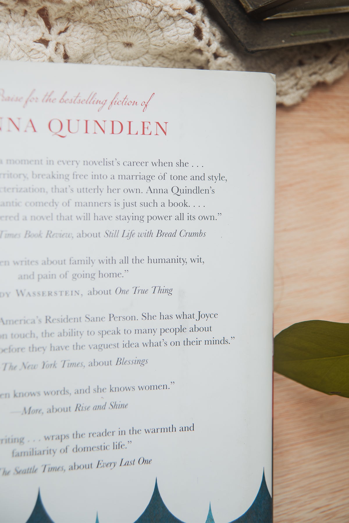 Miller's Valley by Anna Quindlen