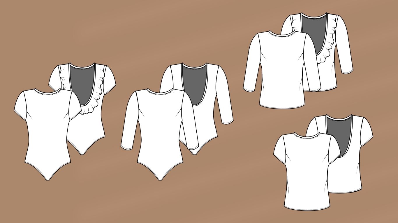Nathalie Top + Bodysuit
