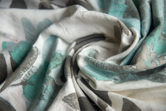 Slubby Cotton - Oversized Floral Print