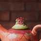 Orange Floral Teapot + Mug Set