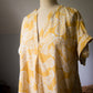 Secondhand Boxy Pineapple Print Shirt - Medium