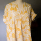 Secondhand Boxy Pineapple Print Shirt - Medium