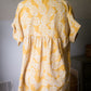 Secondhand Boxy Pineapple Print Shirt - Medium