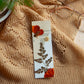 Pressed Floral Bookmark: 2x6