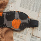 Black Puff Cats Sleep Mask