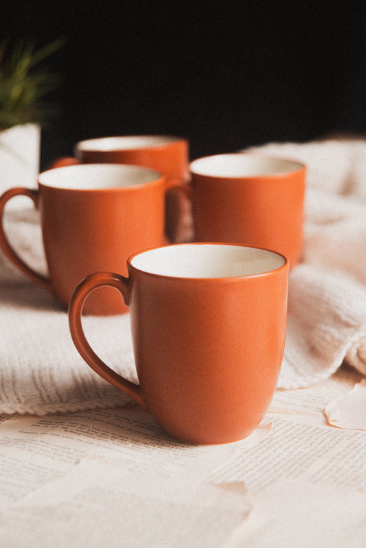 Pumpkin Colored Mug