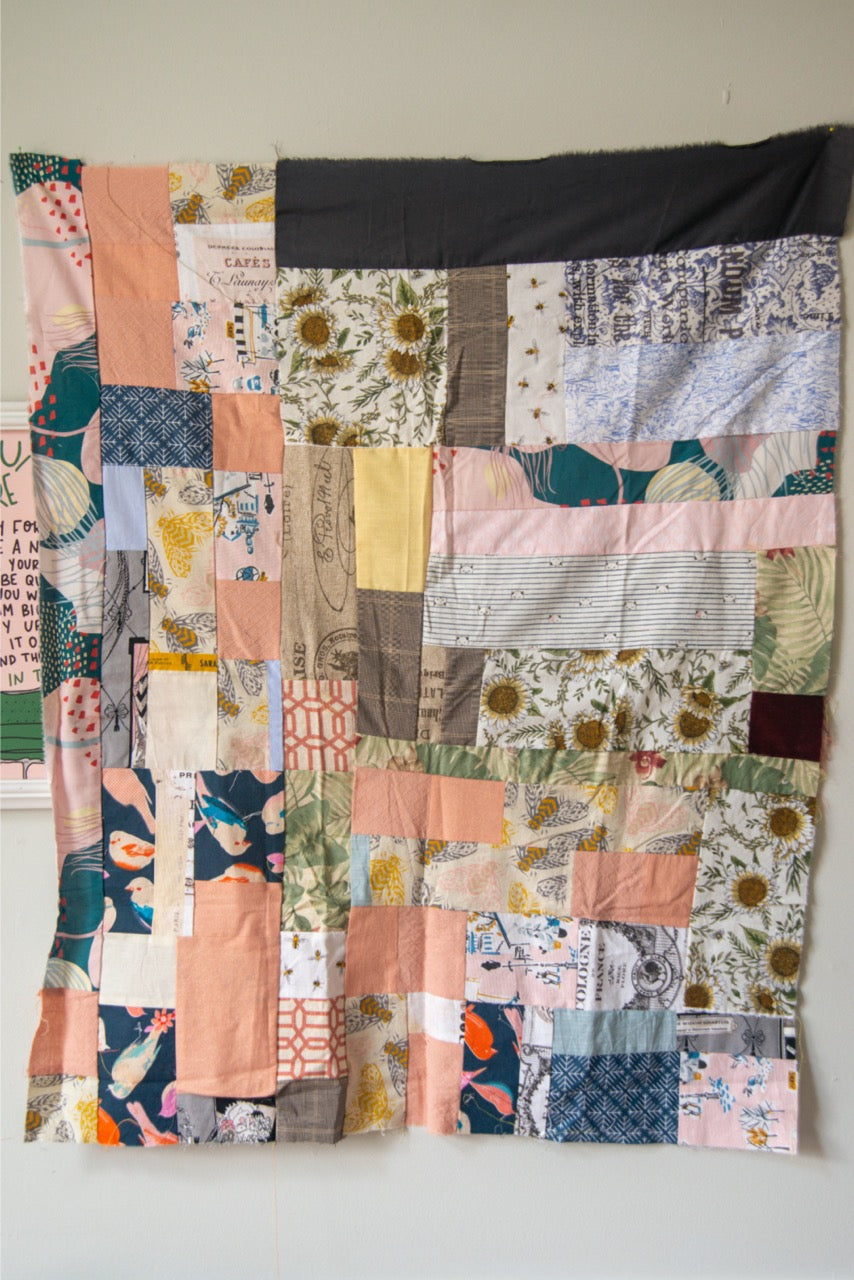 Handmade - Scrappy Quilt Top