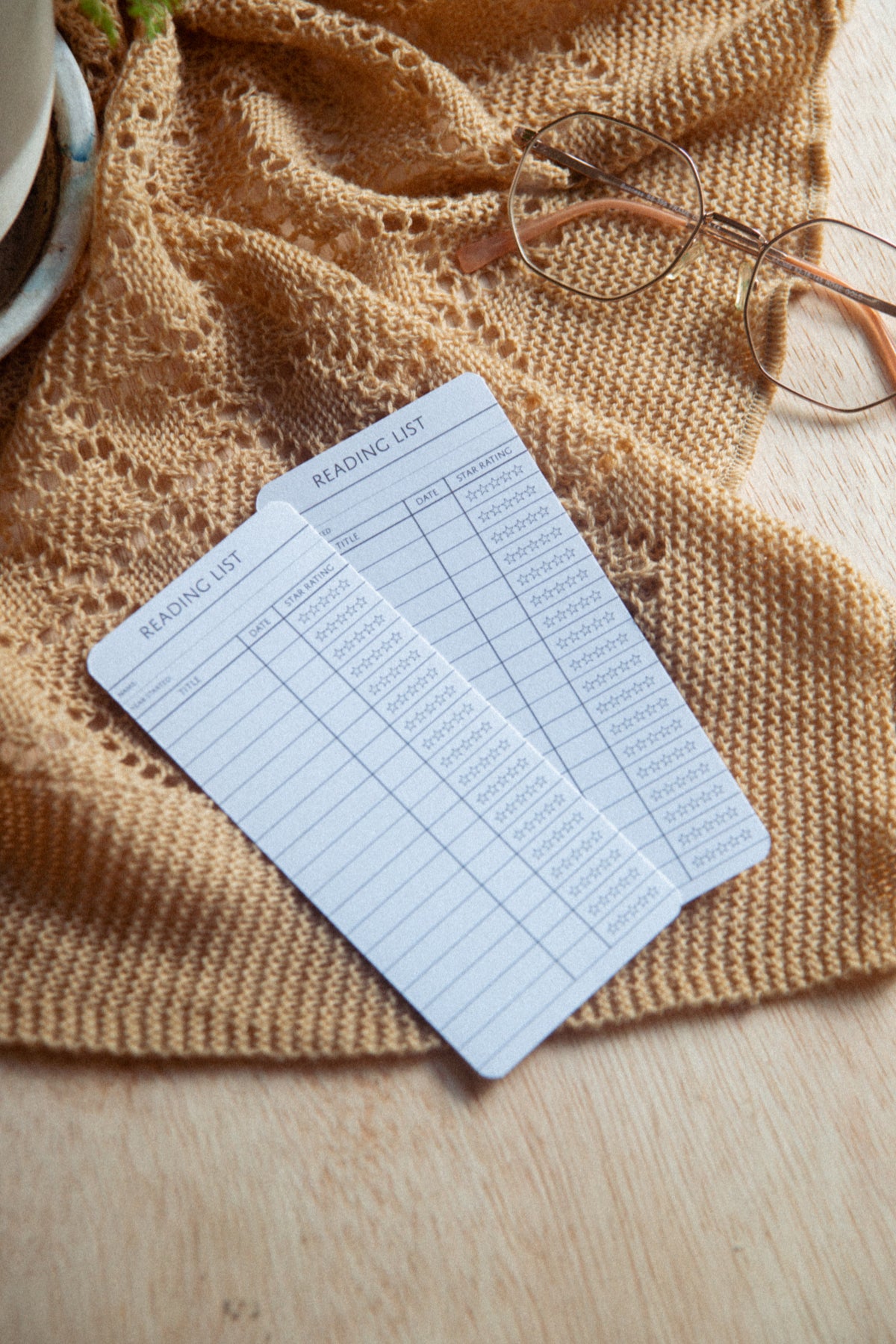 Reading Tracker Bookmarks: 2.75"x6"