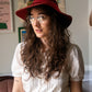 Red Wool Hat