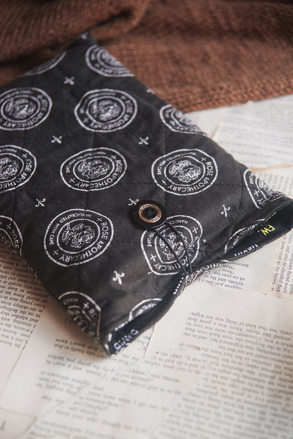 Rose Apothecary Book Sleeve