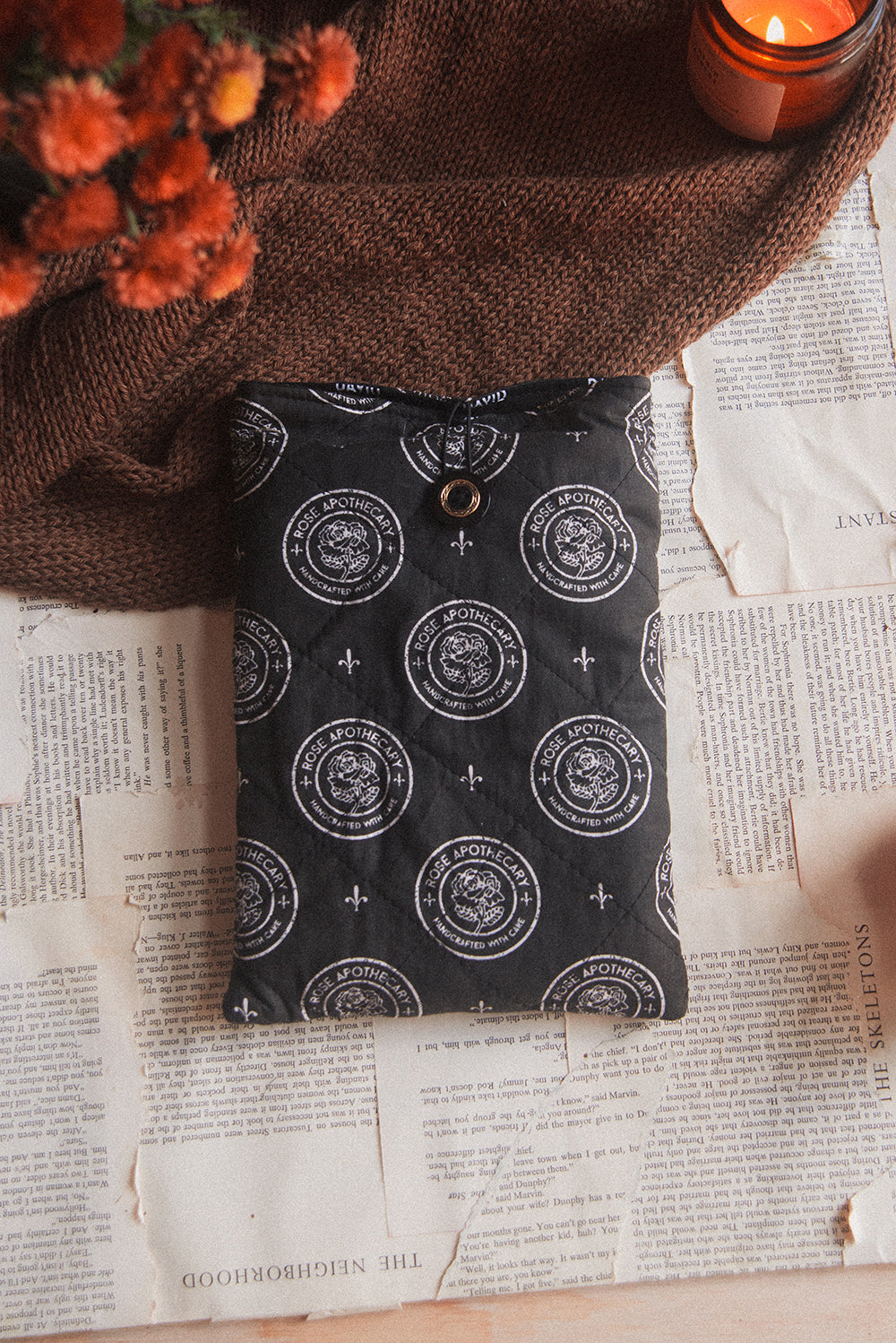 Rose Apothecary Book Sleeve