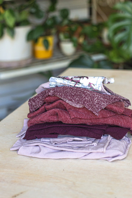 1 lb Knit Scraps - Purples