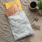 Scripted Text Book Sleeve