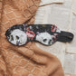 Skulls and Peonies Sleep Mask
