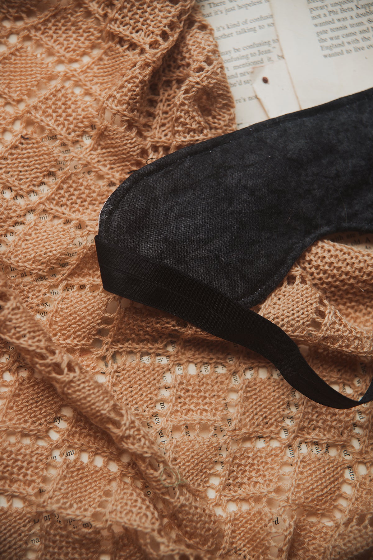 Skulls & Peonies Sleep Mask