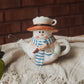 Snowman Teapot + Whisk Set