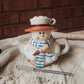 Snowman Teapot + Whisk Set