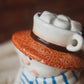 Snowman Teapot + Whisk Set
