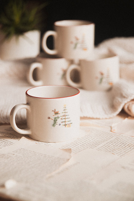 Snowman & Tree Mug