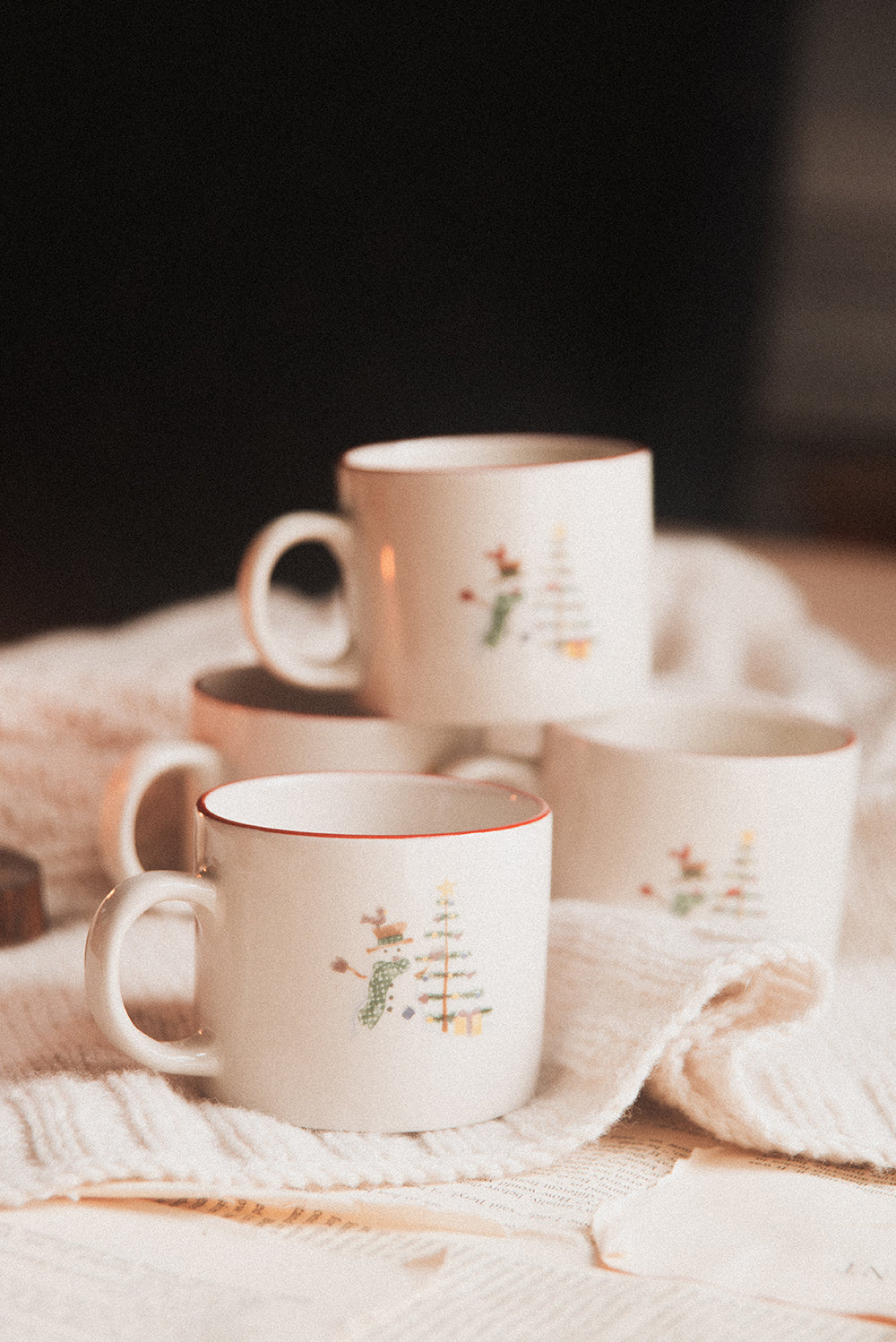 Snowman & Tree Mug