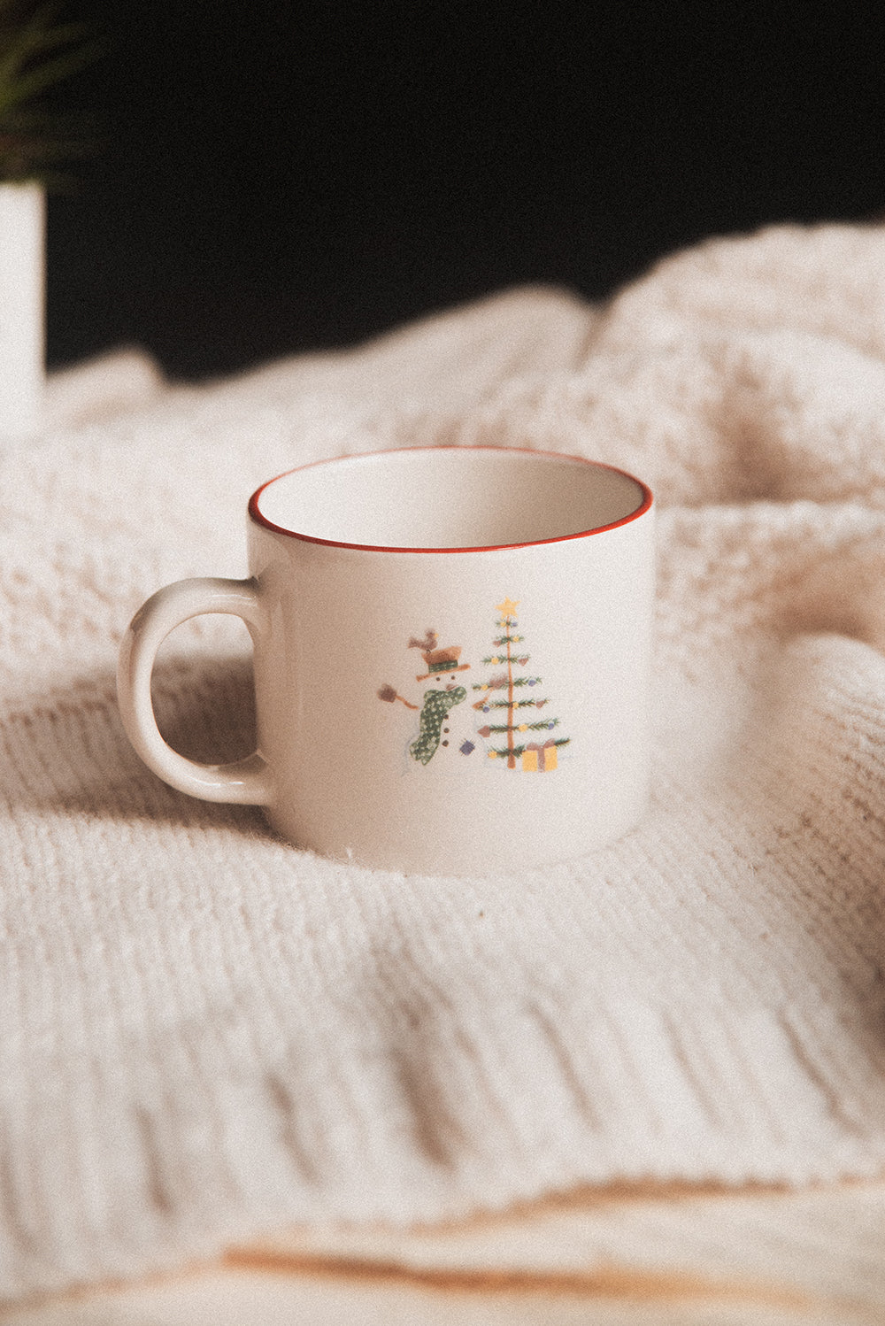 Snowman & Tree Mug