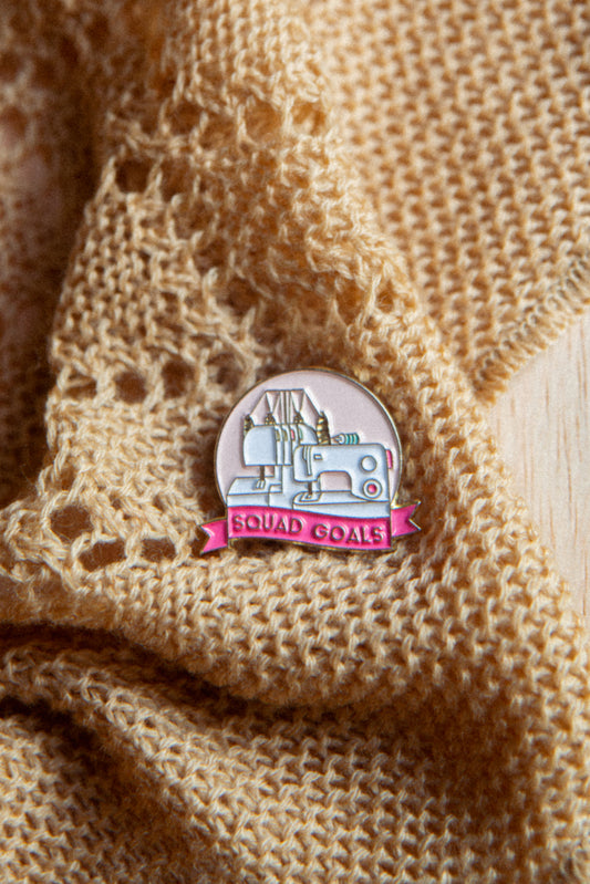 Squad Goals Enamel Pin