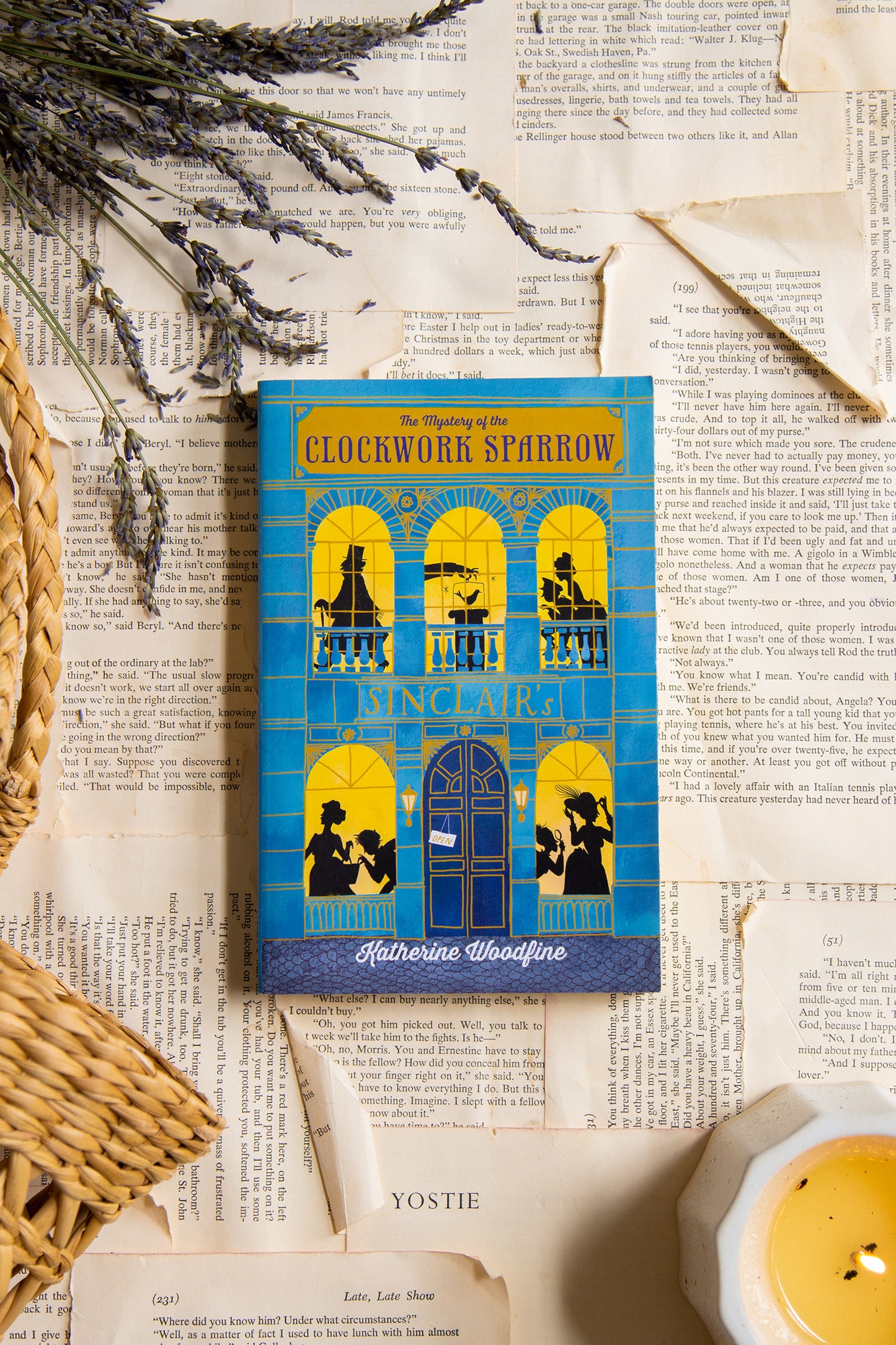 The Mystery of the Clockwork Sparrow by Katherine Woodfine