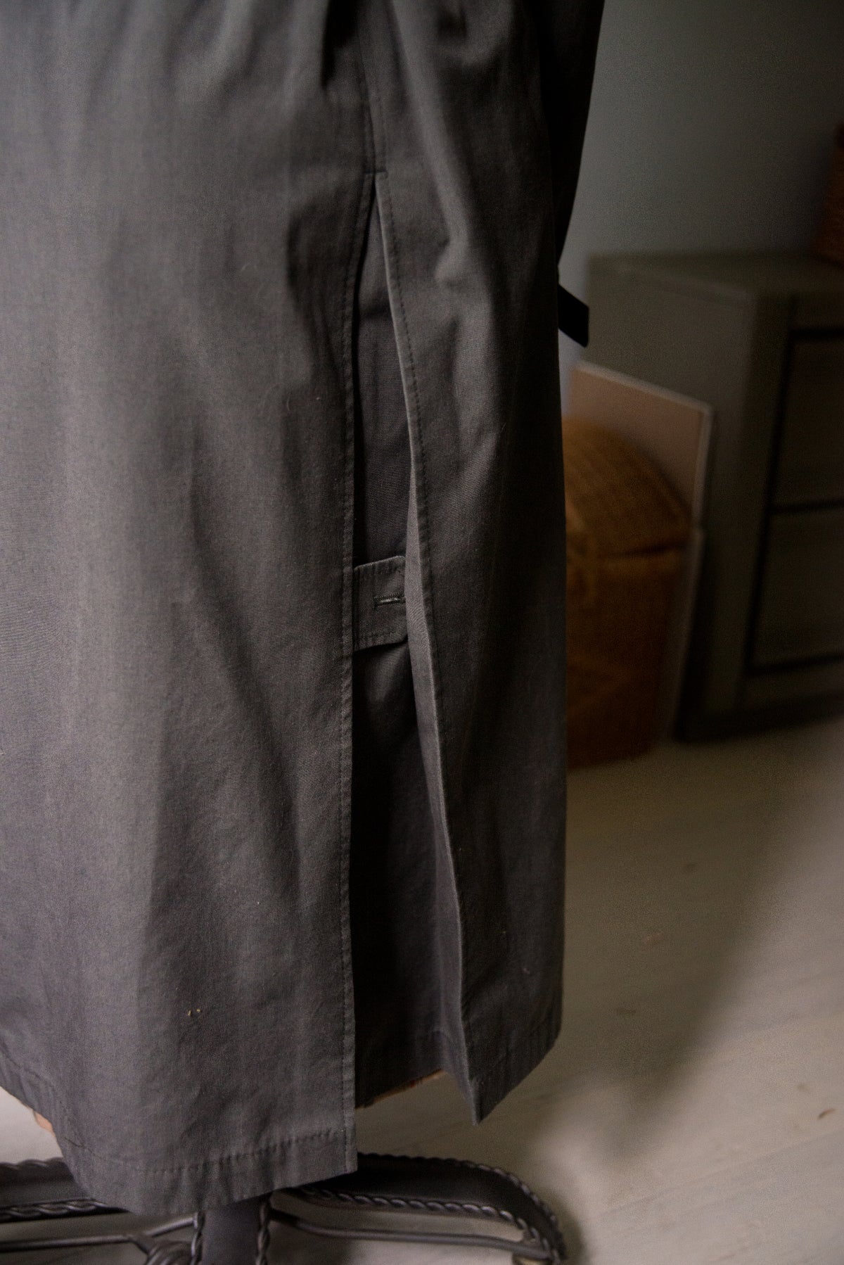 Vintage Stockbridge LTD Trench Coat w/ Removable Wool Liner - Large