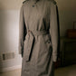 Vintage Stockbridge LTD Trench Coat w/ Removable Wool Liner - Large