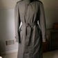 Vintage Stockbridge LTD Trench Coat w/ Removable Wool Liner - Large