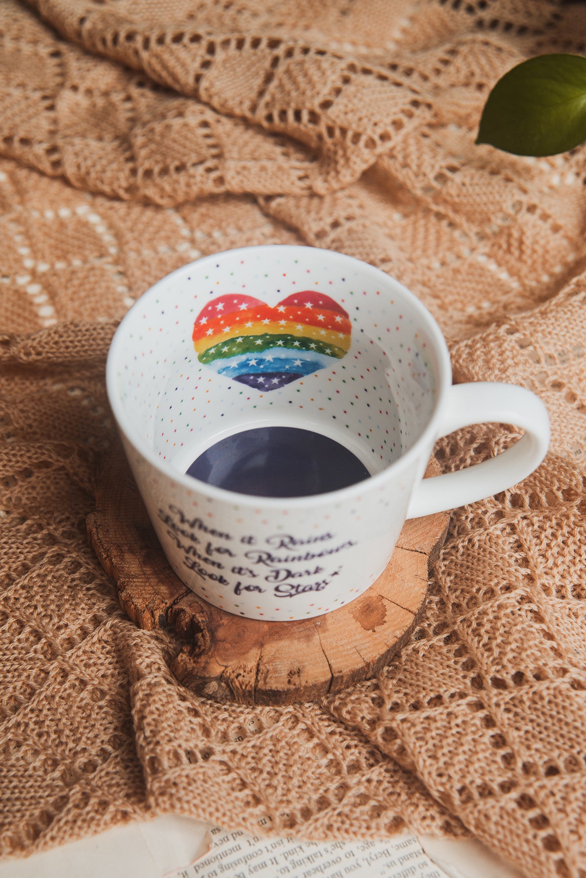 When it Rains Rainbow Mug