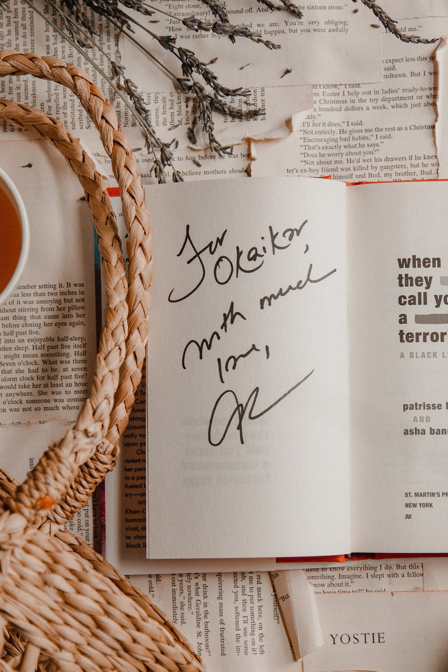 When They Call You a Terrorist: A Black Lives Matter Memoir by Patrisse Khan-Cullors & Asha Bandele