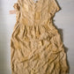 Botanically Dyed, Zero Waste Quilted Dress - Medium