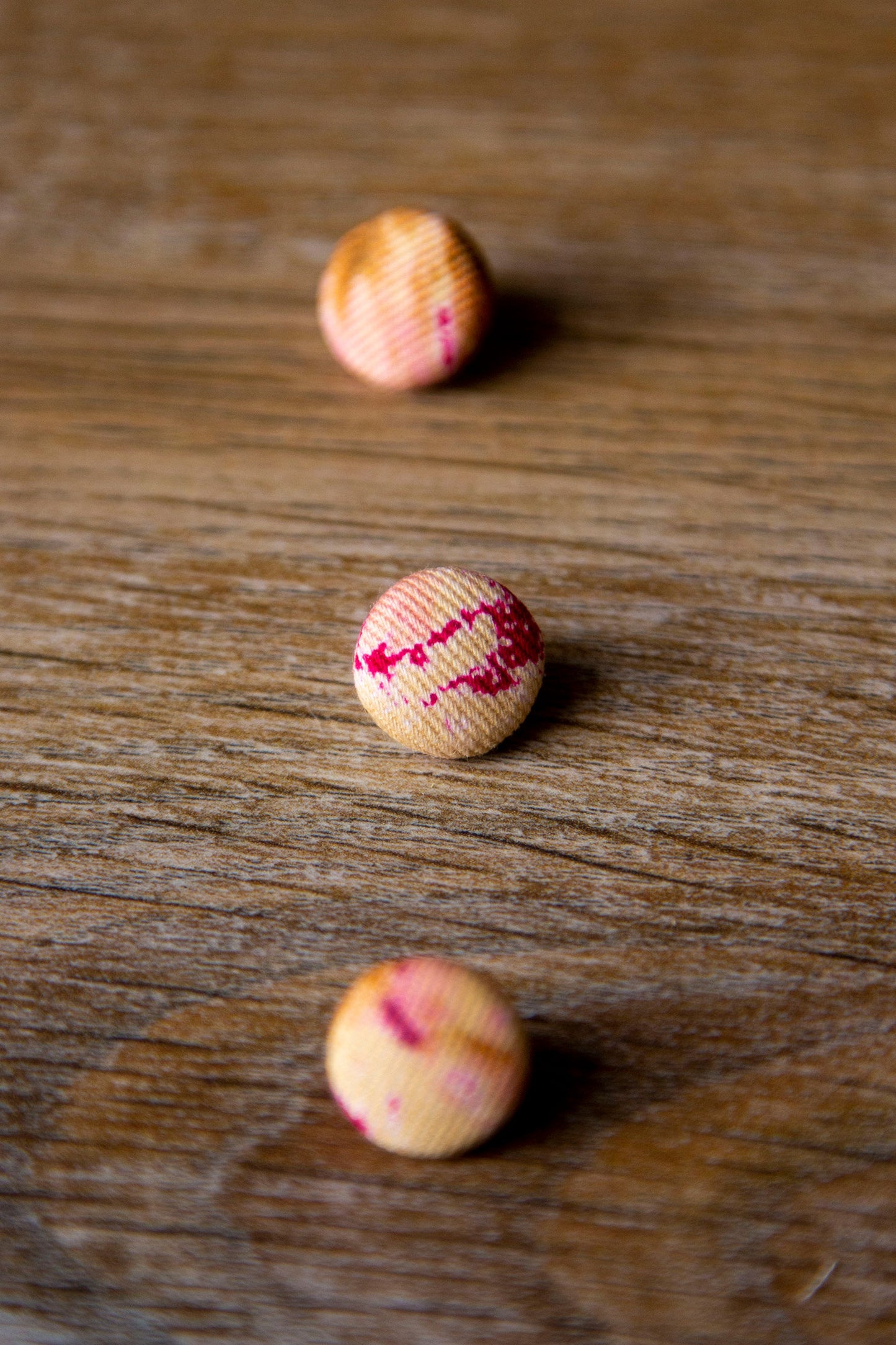 1/2" (1,3 cm) Water Color Pink Button